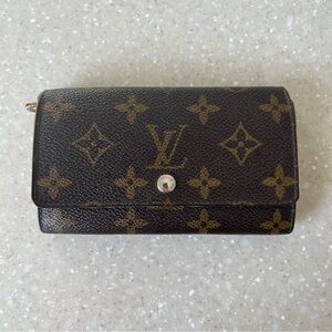 Louis Vuitton Monogram Vintage 80s Small Wallet
